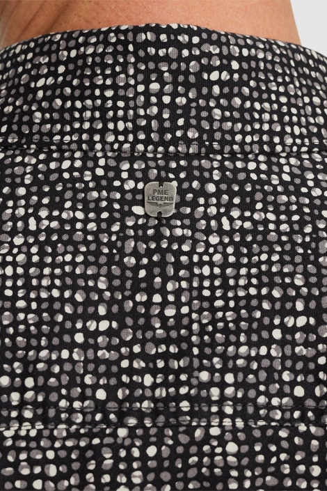PME legend long sleeve shirt print on poplin